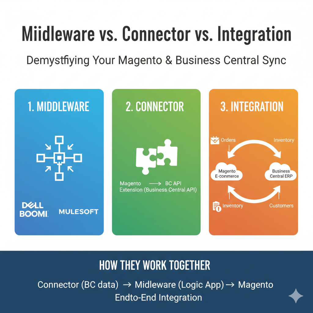 Middleware vs. Connector vs. Integration: Demystifying Your Magento ...