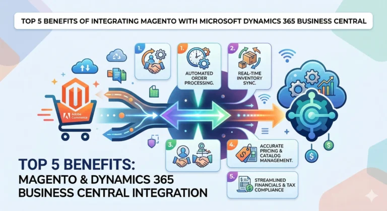 Top 5 Benefits of Integrating Magento with Microsoft Dynamics 365 Business Central