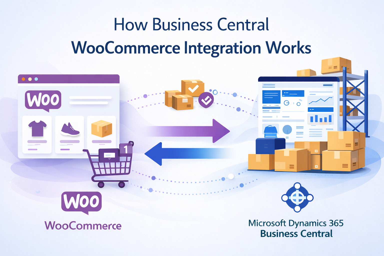 How Business Central WooCommerce Integration Works
