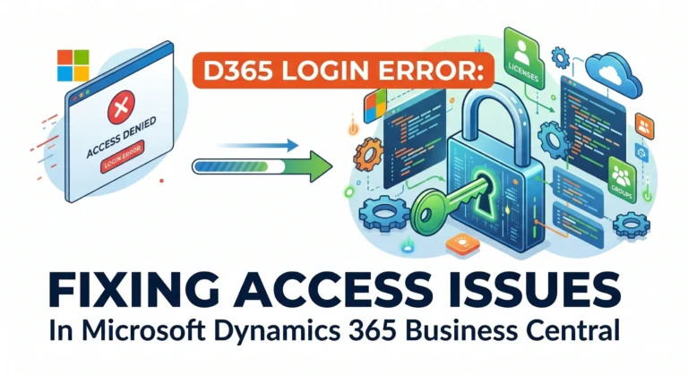 D365 Login Error: Fixing Access Issues in Business Central