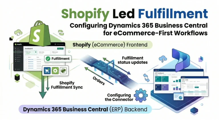 Shopify Led Fulfillment: Configuring Dynamics 365 Business Central for eCommerce-First Workflows