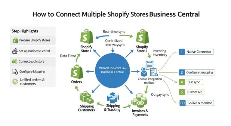 How to Connect Multiple Shopify Stores to Business Central