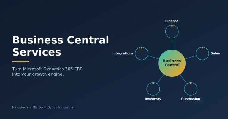 Business Central Services That Turn Microsoft ERP Into Your Growth Engine